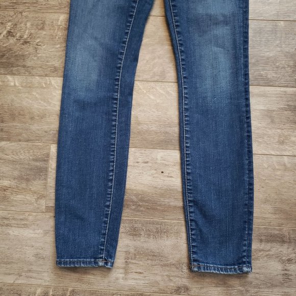 Madewell Jeans Women’s Curvy High Rise Skinny Blue 25 - Picture 6 of 11